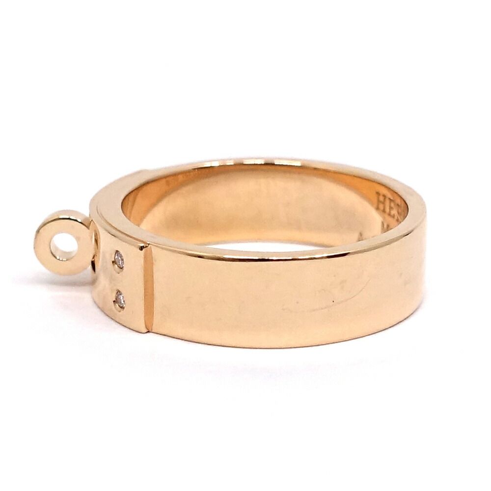 Hermes Kelly Ring Diamond Pink Gold — view 6