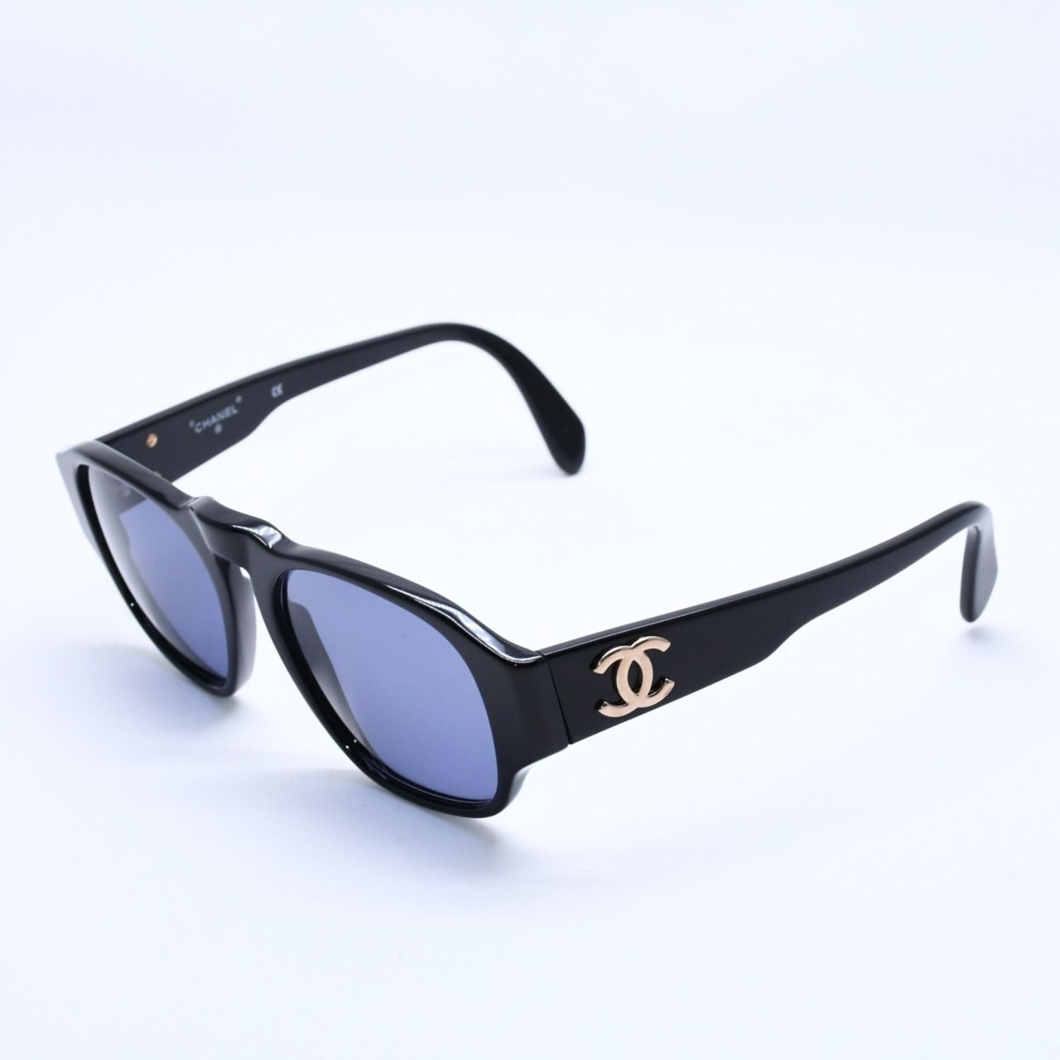 Chanel Sunglasses Eyewear CC Logo Acetate Black — view 2
