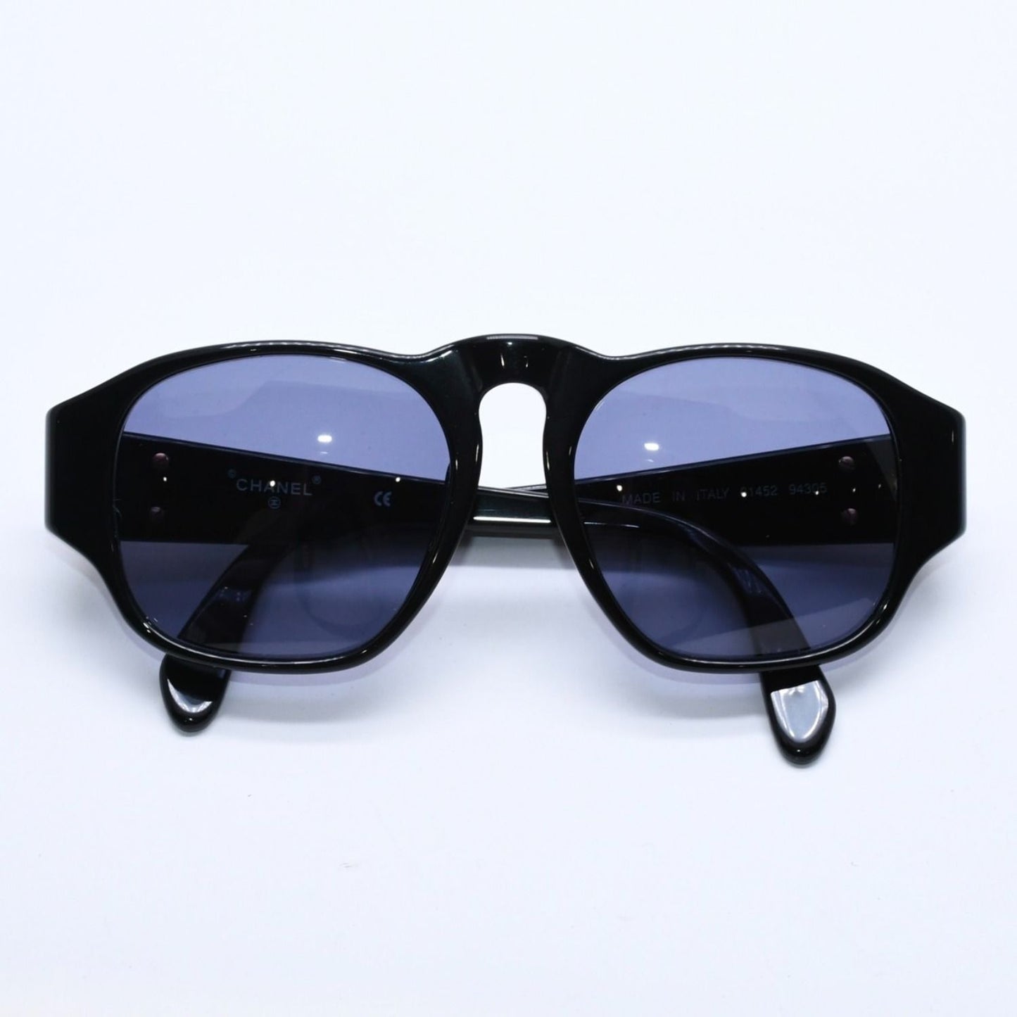 Chanel Sunglasses Eyewear CC Logo Acetate Black