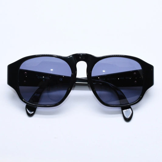 Chanel Sunglasses Eyewear CC Logo Acetate Black