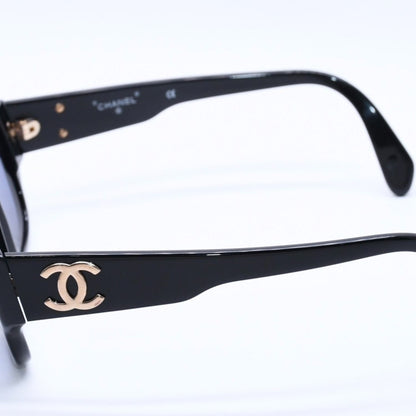 Chanel Sunglasses Eyewear CC Logo Acetate Black — view 7