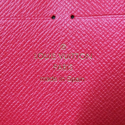 Louis Vuitton Wallet Monogram Zippy Grenade Brown Pink Zip Around — view 5