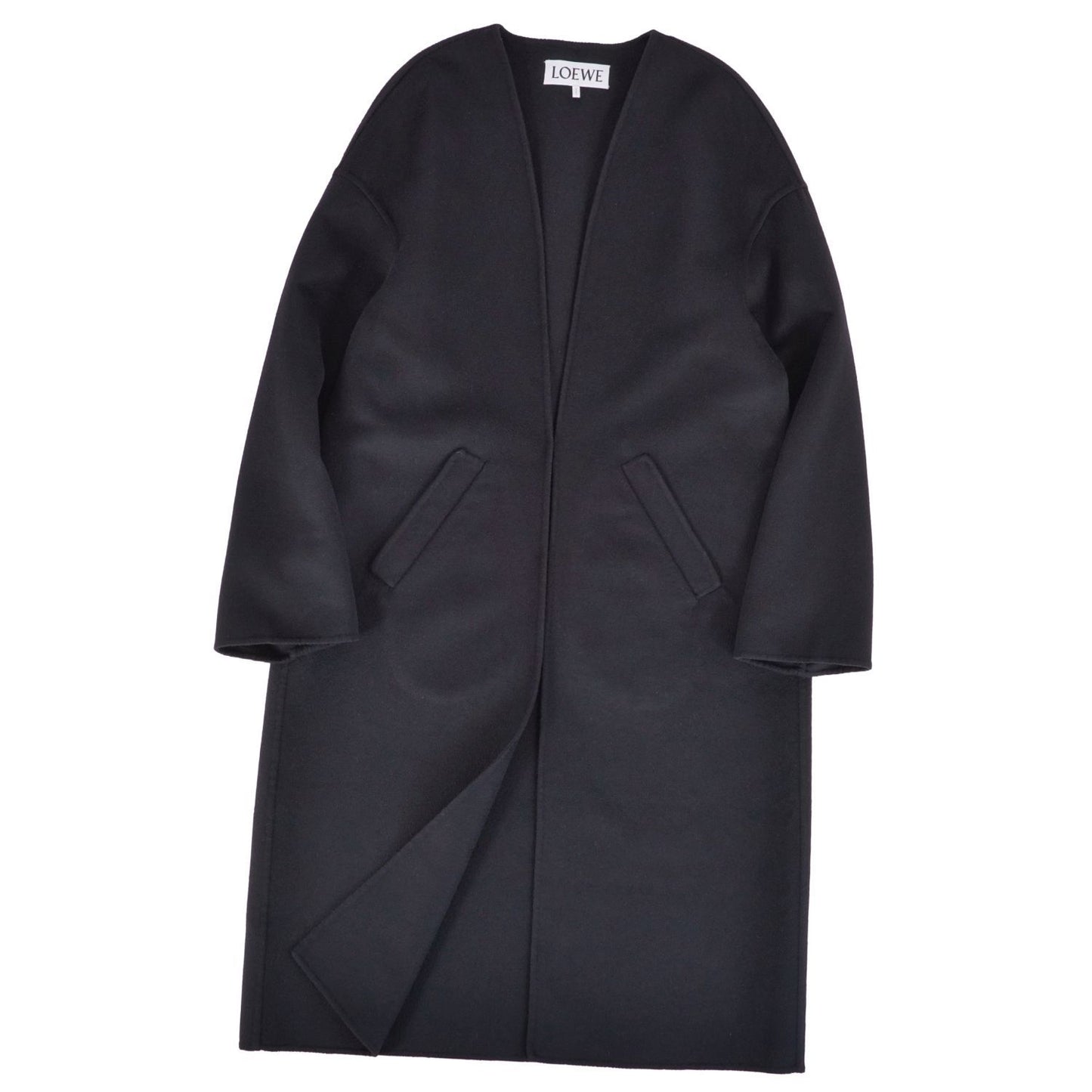Loewe Coat Long Wool Cashmere