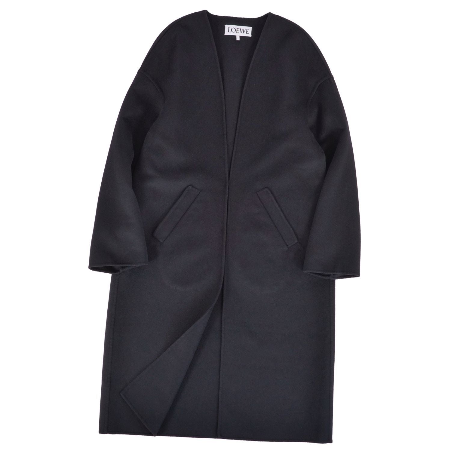 Loewe Coat Long Wool Cashmere