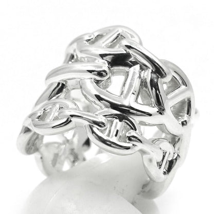 Hermes Chaine D'Ancre Enchainee GM 52 Ring Silver — view 3