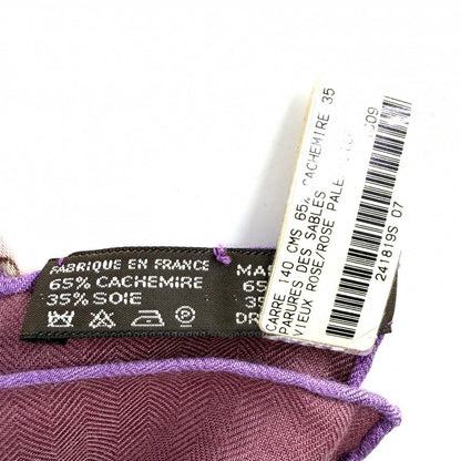 Hermes Shawl Carre Geant Parures Des Sables Scarf Large Desert 140 Cashmere — view 4