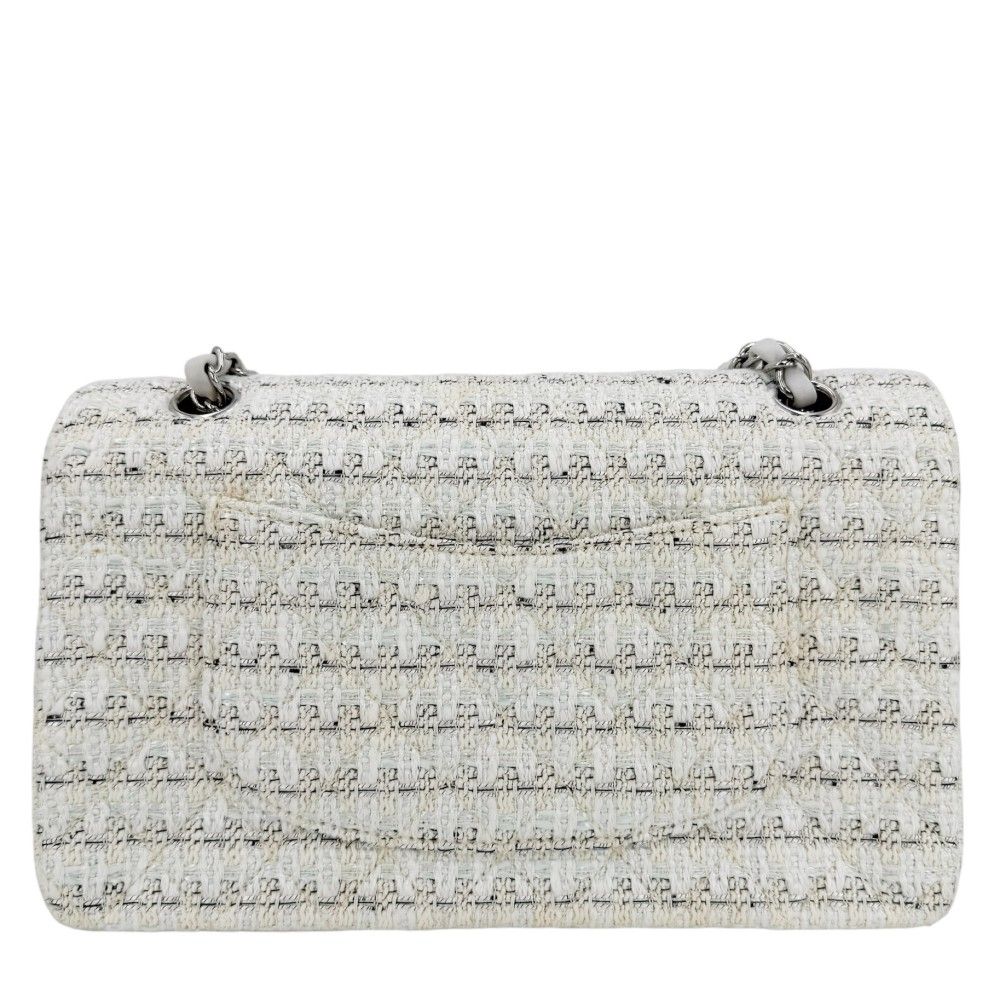 Chanel Shoulder Bag Quilted 25 CC Logo Bag Crossbody Double Flap Chain Tweed — view 2