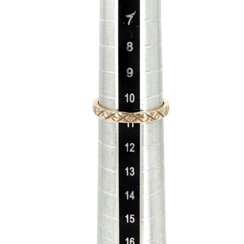 Chanel Ring Coco Crush Mini Diamond 18K Pink Gold 51 Gold — view 5