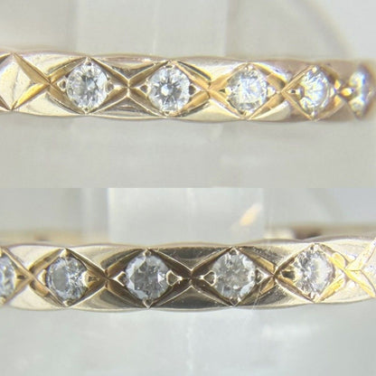 Chanel Ring Coco Crush Mini Diamond 18K Pink Gold 51 Gold — view 3