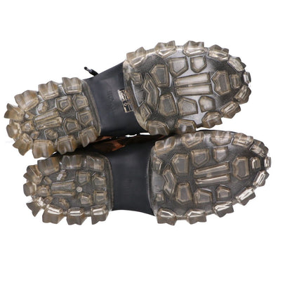 Moncler Helis Giraffe Motif Print Clear Rubber Sole Hiking Boots — view 6