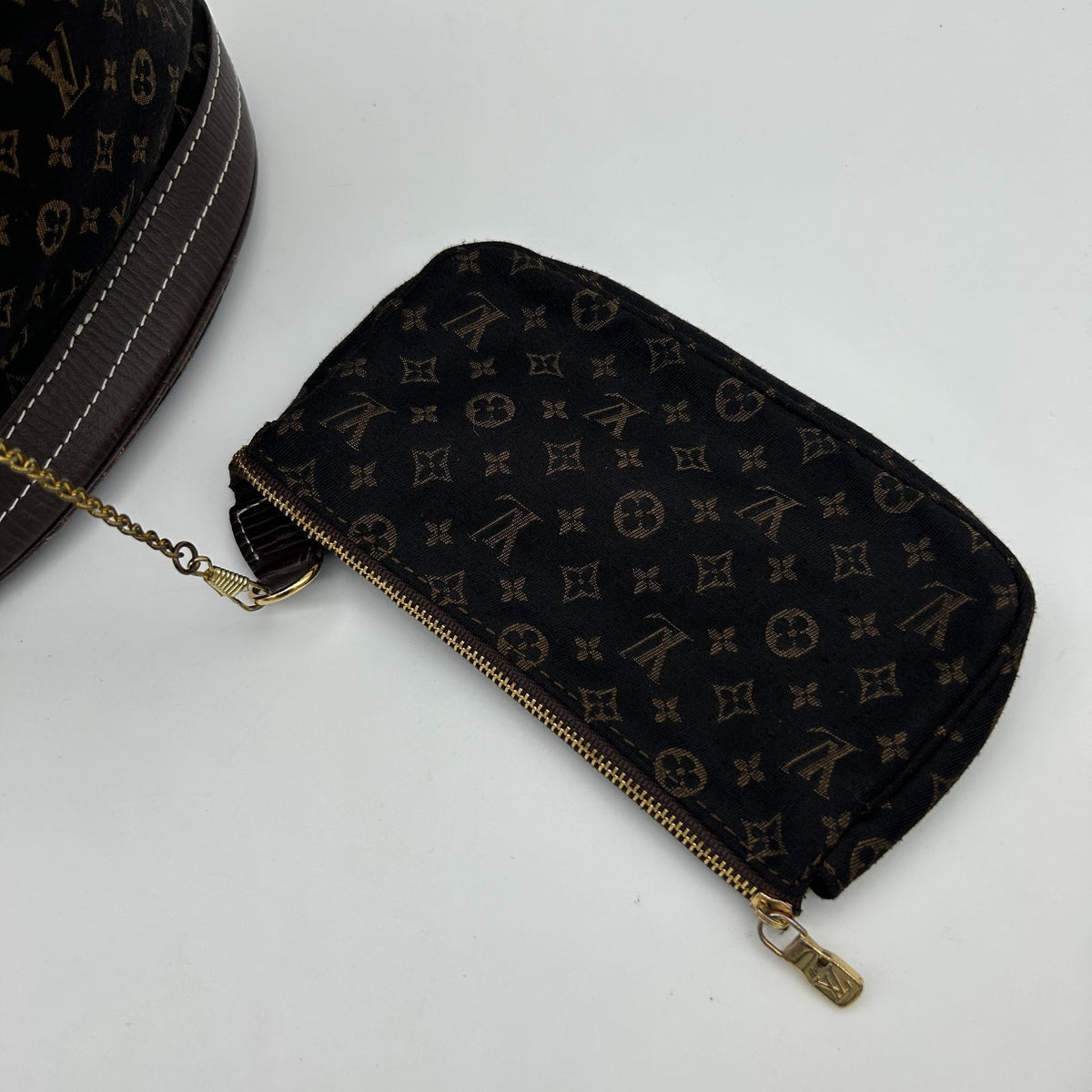 Louis Vuitton Bucket PM Tote Bag Monogram Mini — view 5