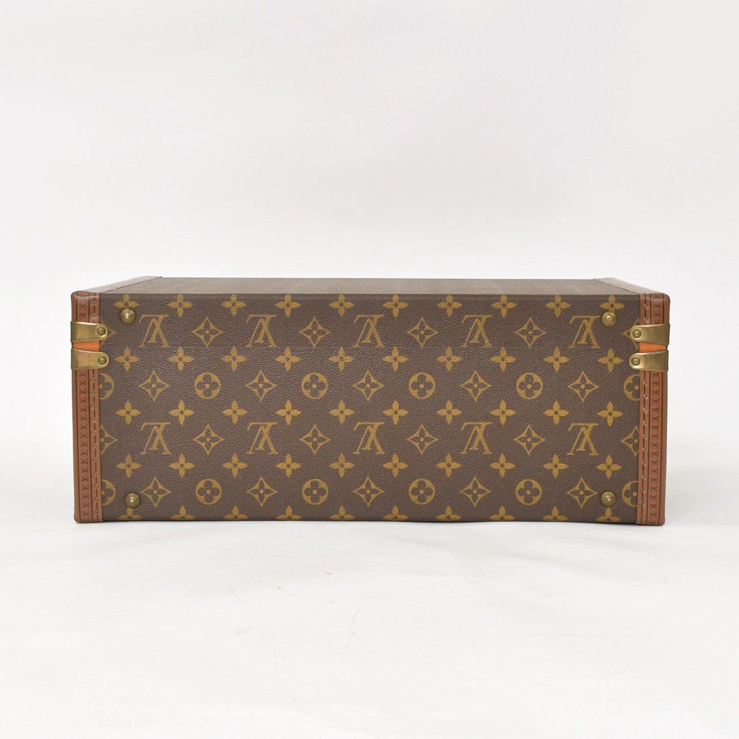 Louis Vuitton President 45 Suitcase Trunk Case Monogram Brown — view 4
