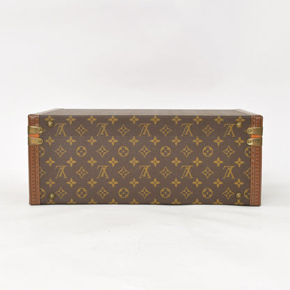 Louis Vuitton President 45 Suitcase Trunk Case Monogram Brown — view 4
