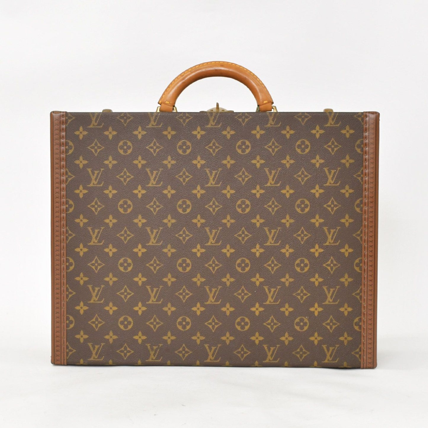 Louis Vuitton President 45 Suitcase Trunk Case Monogram Brown — view 2