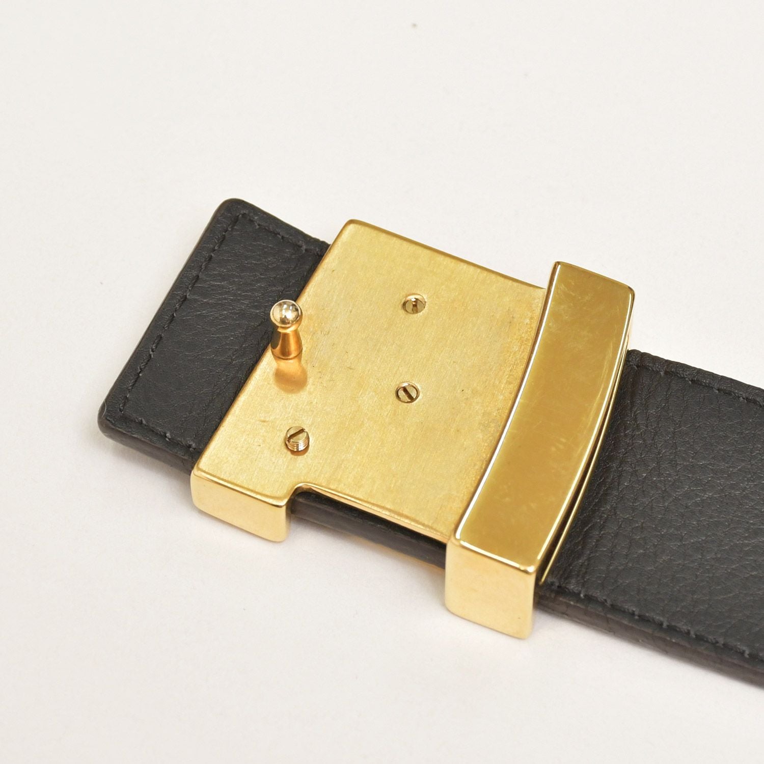 Louis Vuitton Supreme Ceinture LV Belt 90/36 Brown Gold — view 7