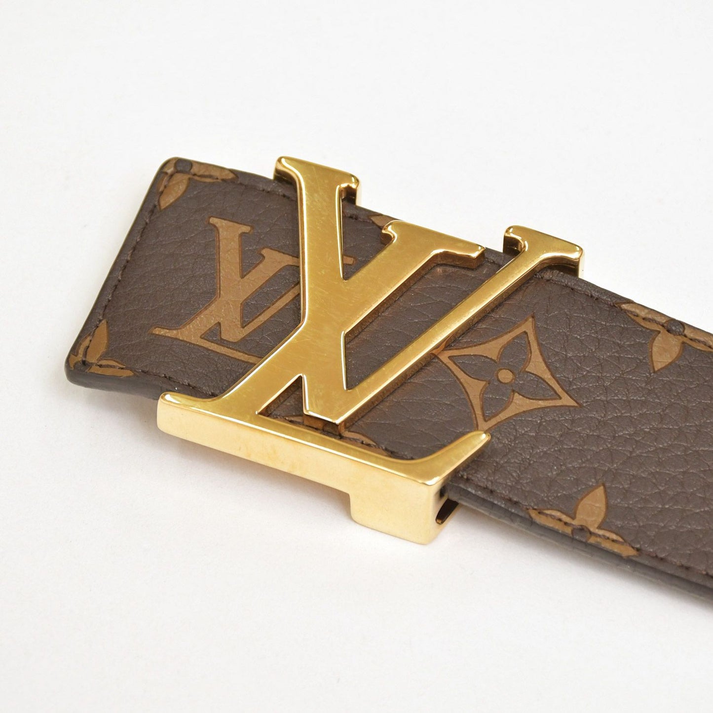 Louis Vuitton Supreme Ceinture LV Belt 90/36 Brown Gold — view 2