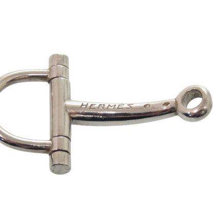 Hermes Horsebit Silver Vintage Antique 925 Sterling Bangle Bracelet — view 4