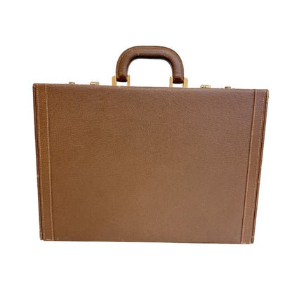 Gucci Vintage Attache Case Handbag GG Pattern Business — view 2
