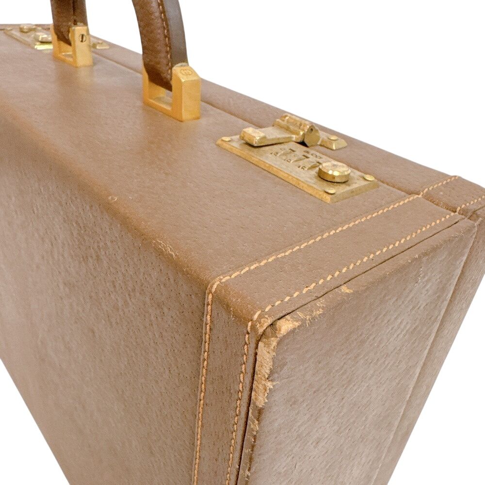 Gucci Vintage Attache Case Handbag GG Pattern Business — view 6