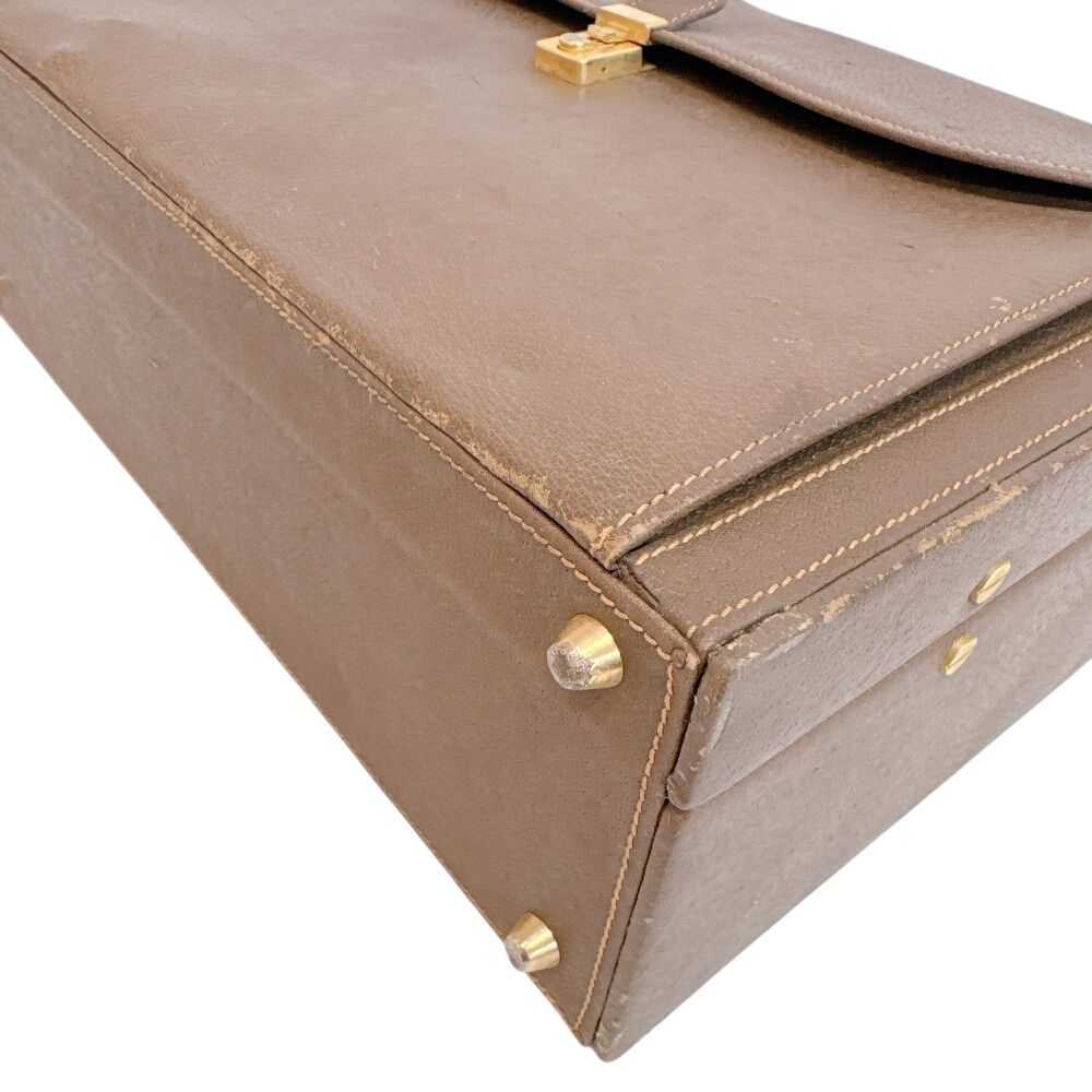 Gucci Vintage Attache Case Handbag GG Pattern Business — view 5