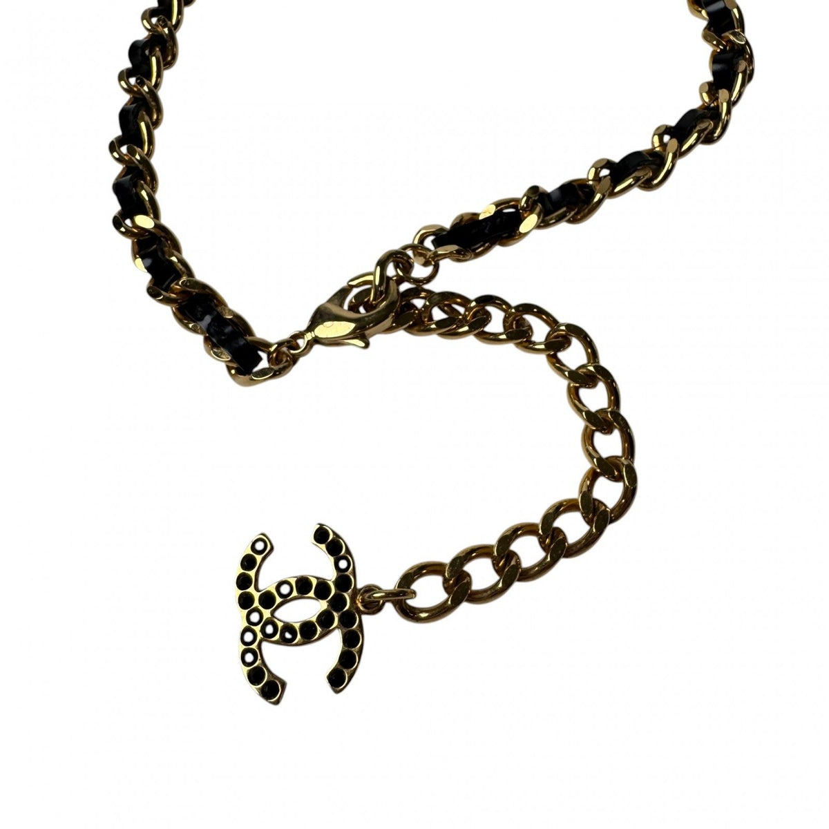Chanel CC Logo Key Motif Necklace — view 5