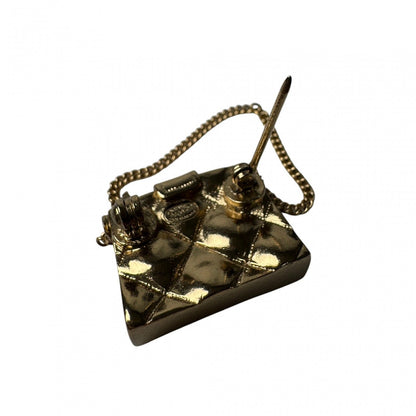 Chanel 02P Quilted Bag Motif Brooch — view 7