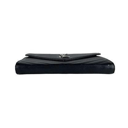 Saint Laurent Chain Wallet Cassandra Classic Shoulder Bag — view 4