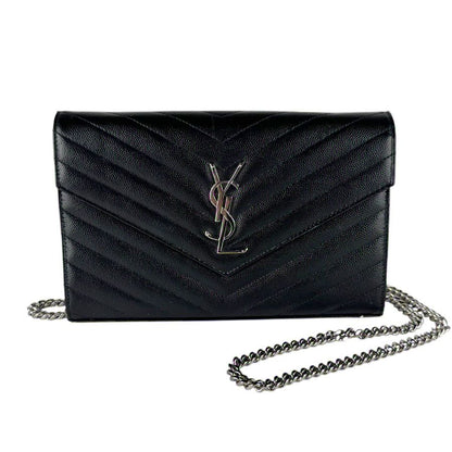 Saint Laurent Chain Wallet Cassandra Classic Shoulder Bag