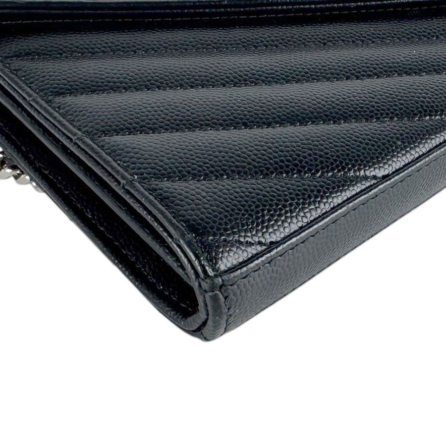 Saint Laurent Chain Wallet Cassandra Classic Shoulder Bag — view 8