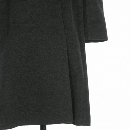 Brunello Cucinelli Buckle Decoration Long Coat Long Sleeve 40 Gray DW — view 4
