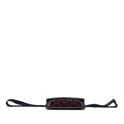 Gucci GG Wool Waist Bag Navy — view 3