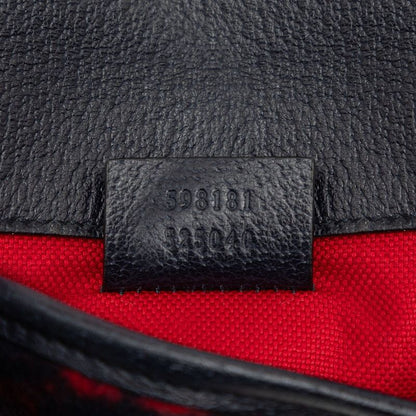 Gucci GG Wool Waist Bag Navy — view 5