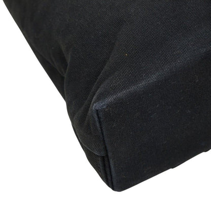 Hermes Troca Horizontal MM Tote Bag Black Canvas Leather — view 7