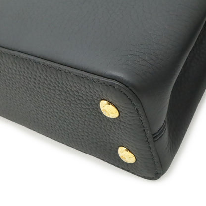 Louis Vuitton Capucines Mini Bag 2-Way Taurillon Leather Noir Black — view 3