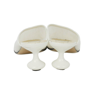 Loewe Sequin Toy Sandals White 37 — view 5