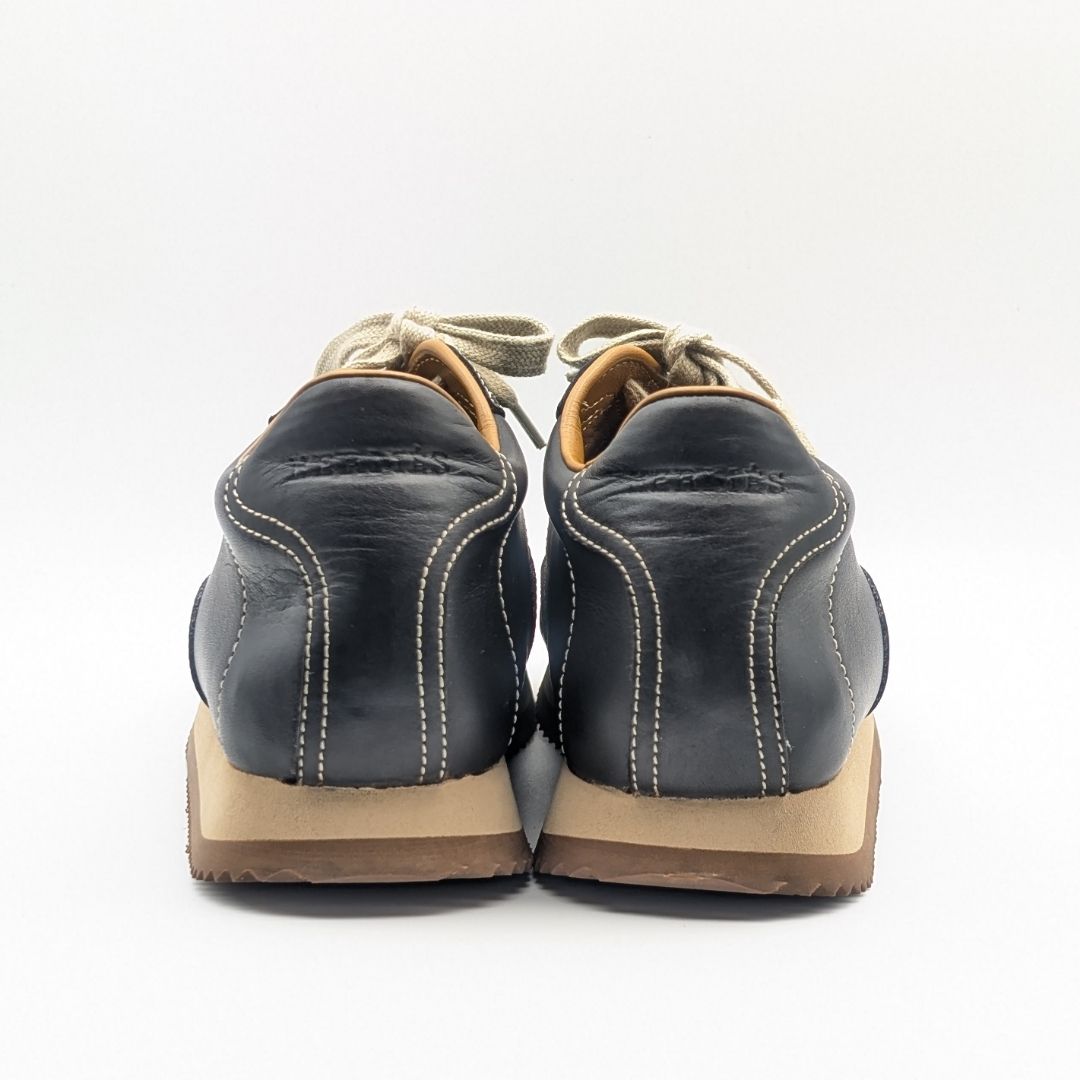 Hermes Quick Sneakers Leather Black Shoes — view 4