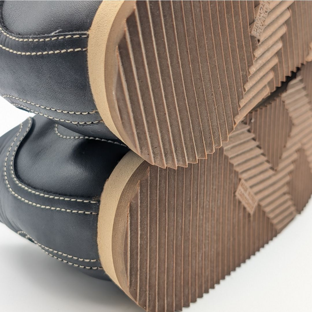 Hermes Quick Sneakers Leather Black Shoes — view 8