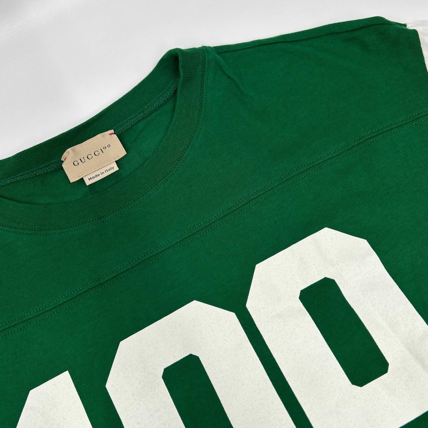 Gucci Green Anniversary Music IS Mine Logo T-Shirt 10 — view 7