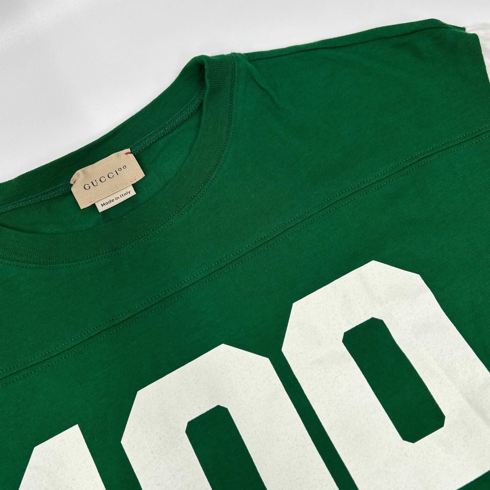 Gucci Green Anniversary Music IS Mine Logo T-Shirt 10 — view 7