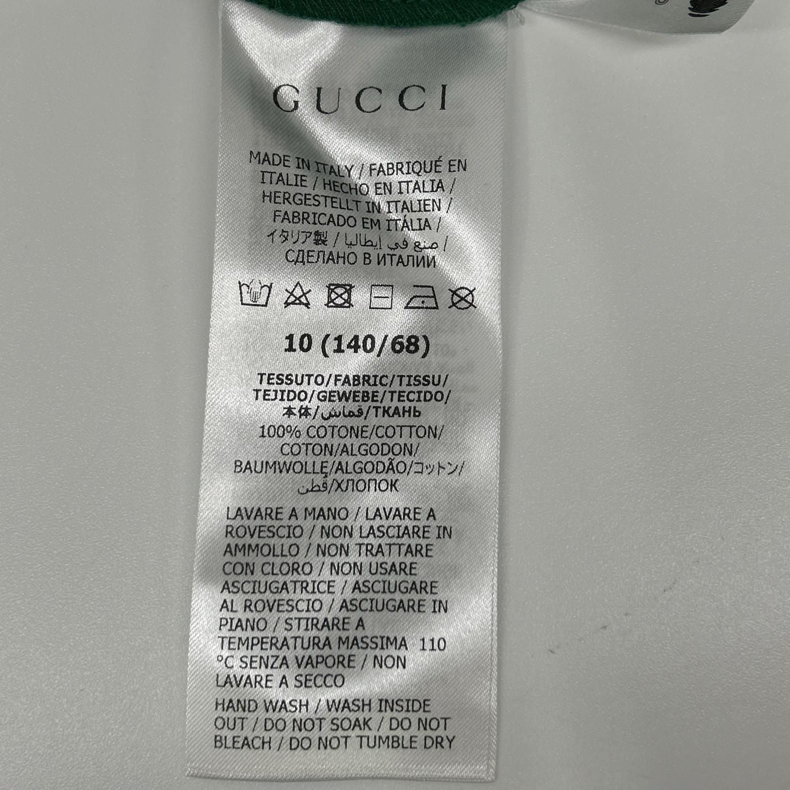 Gucci Green Anniversary Music IS Mine Logo T-Shirt 10 — view 4