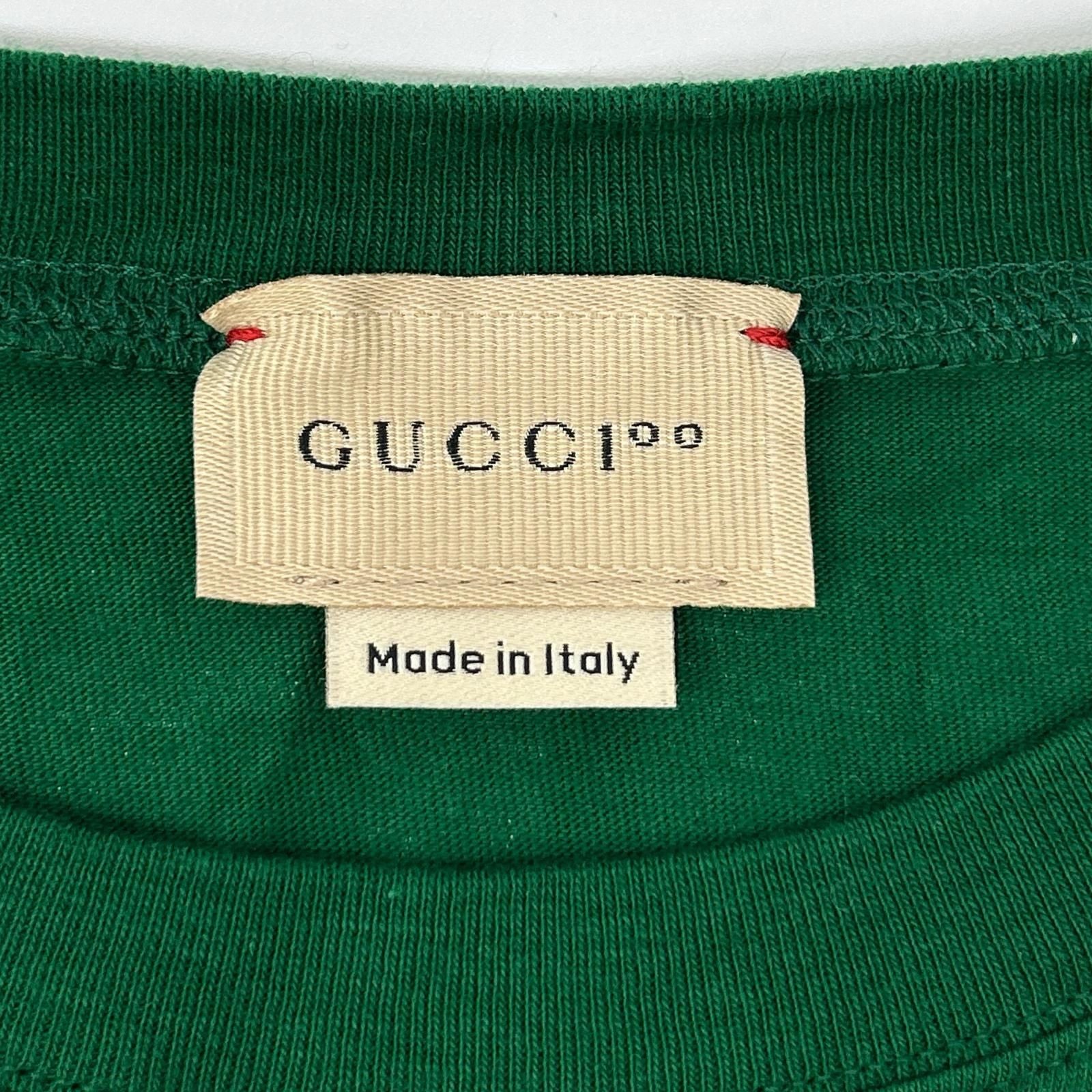 Gucci Green Anniversary Music IS Mine Logo T-Shirt 10 — view 3