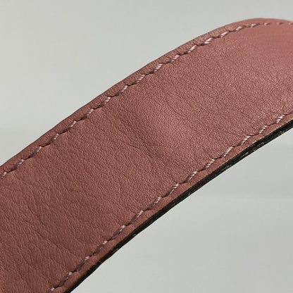 Gucci GG Pattern Ski Shoulder Bag Canvas Beige Pink — view 7