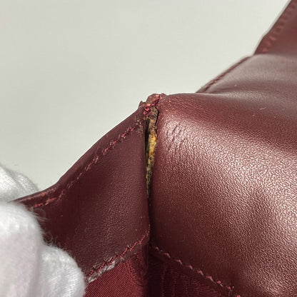 Cartier Must Line Business Briefcase Leather Bordeaux — view 5