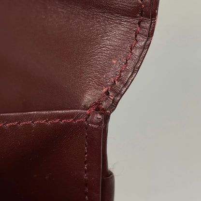 Cartier Must Line Business Briefcase Leather Bordeaux — view 4