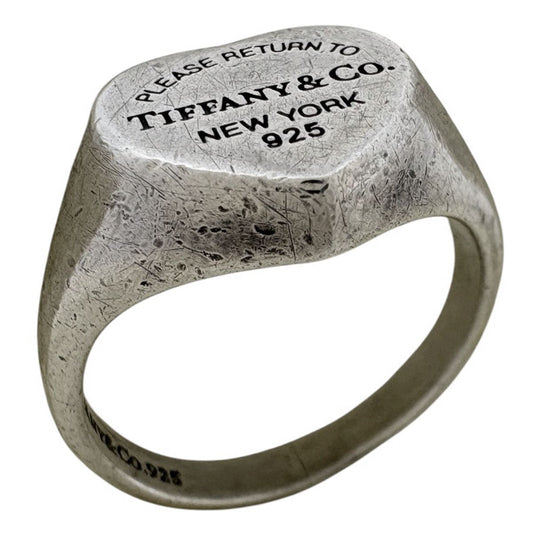 Tiffany & Co Return to Tiffany Heart Ring 925 Sterling Silver