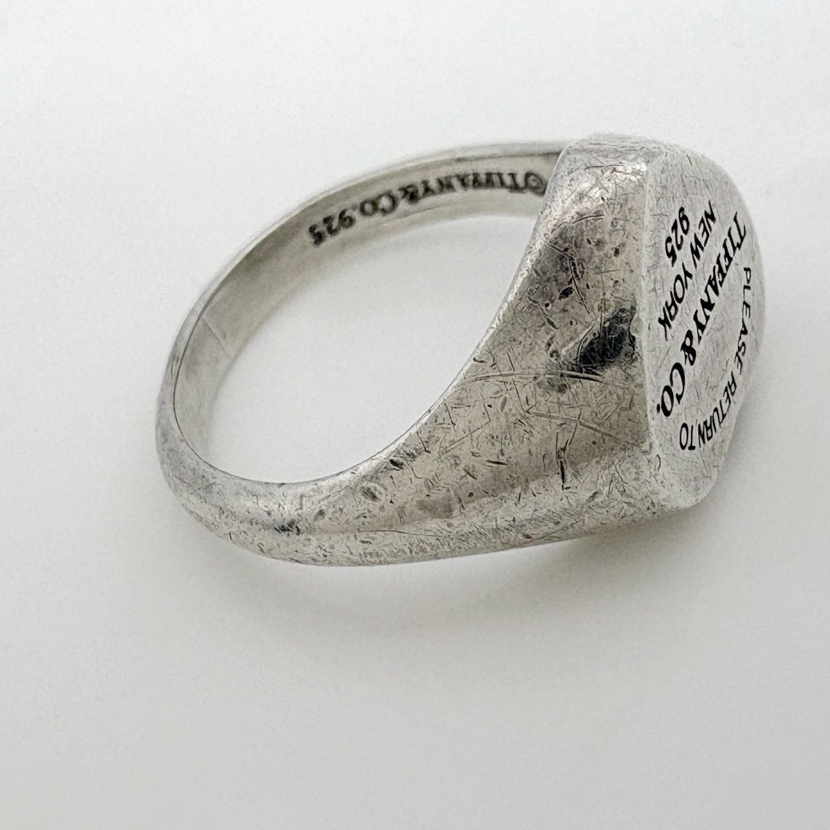 Tiffany & Co Return to Tiffany Heart Ring 925 Sterling Silver — view 4