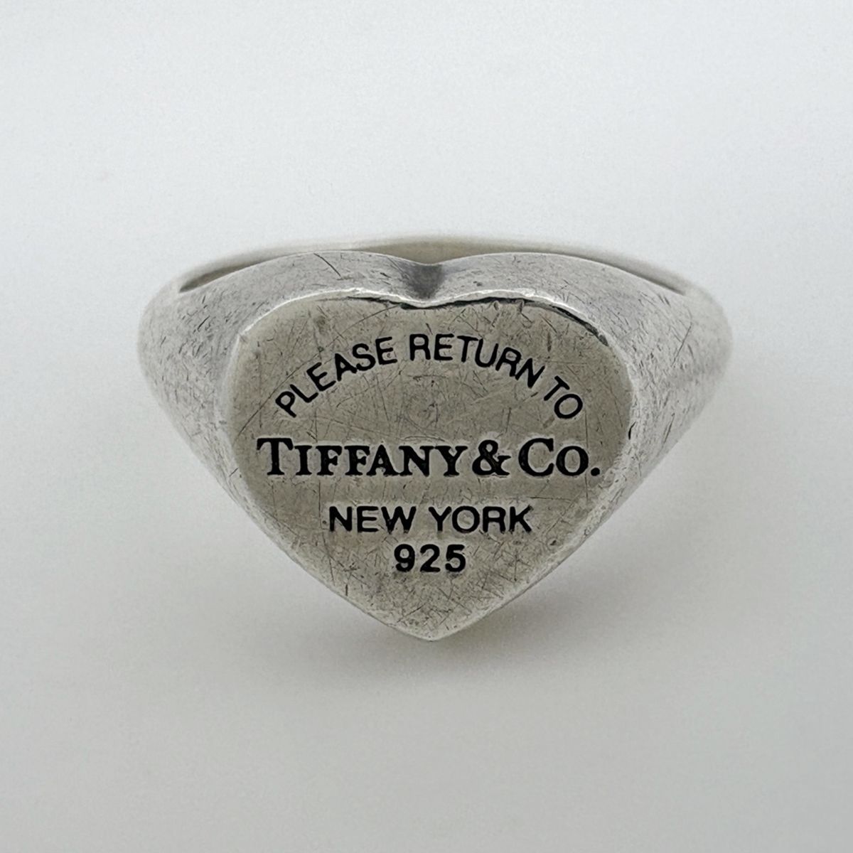 Tiffany & Co Return to Tiffany Heart Ring 925 Sterling Silver — view 2