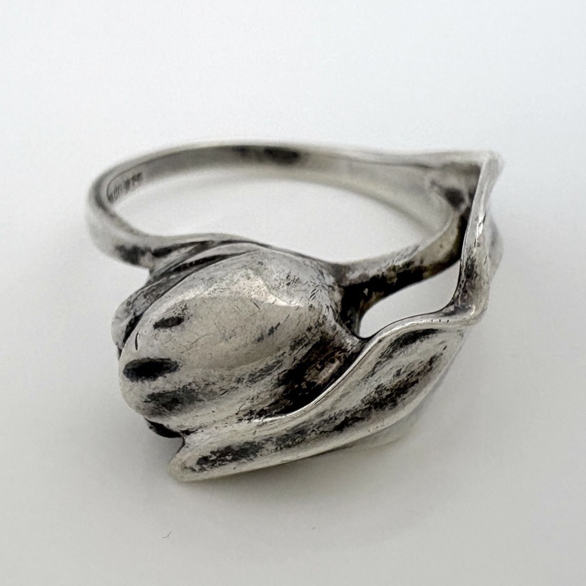 Tiffany & Co Tulip Ring 925 Sterling Silver — view 2