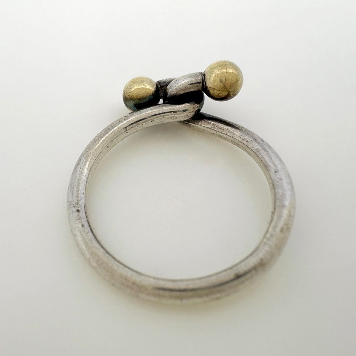Tiffany & Co Hook Eye Ring 925 Sterling Silver — view 3