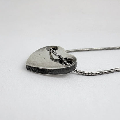 Tiffany & Co Heart Necklace Plate 925 Sterling Silver — view 4